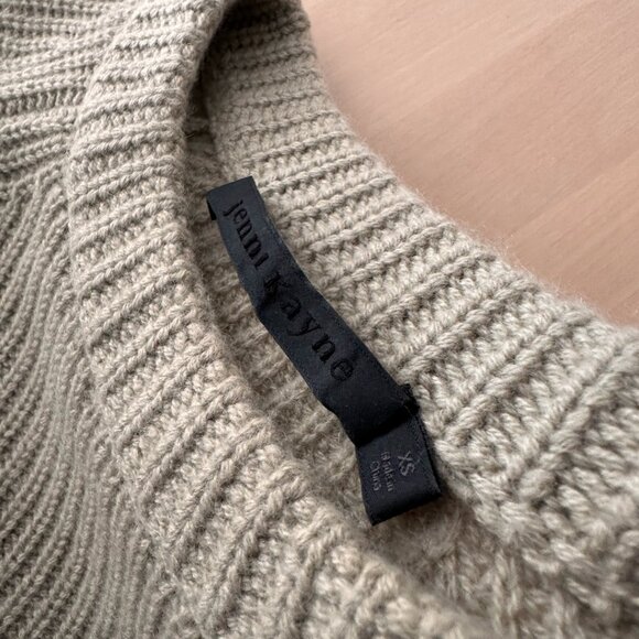 Jenni Kayne Cashmere Fisherman Sweater Size XS - Picture 3 of 8